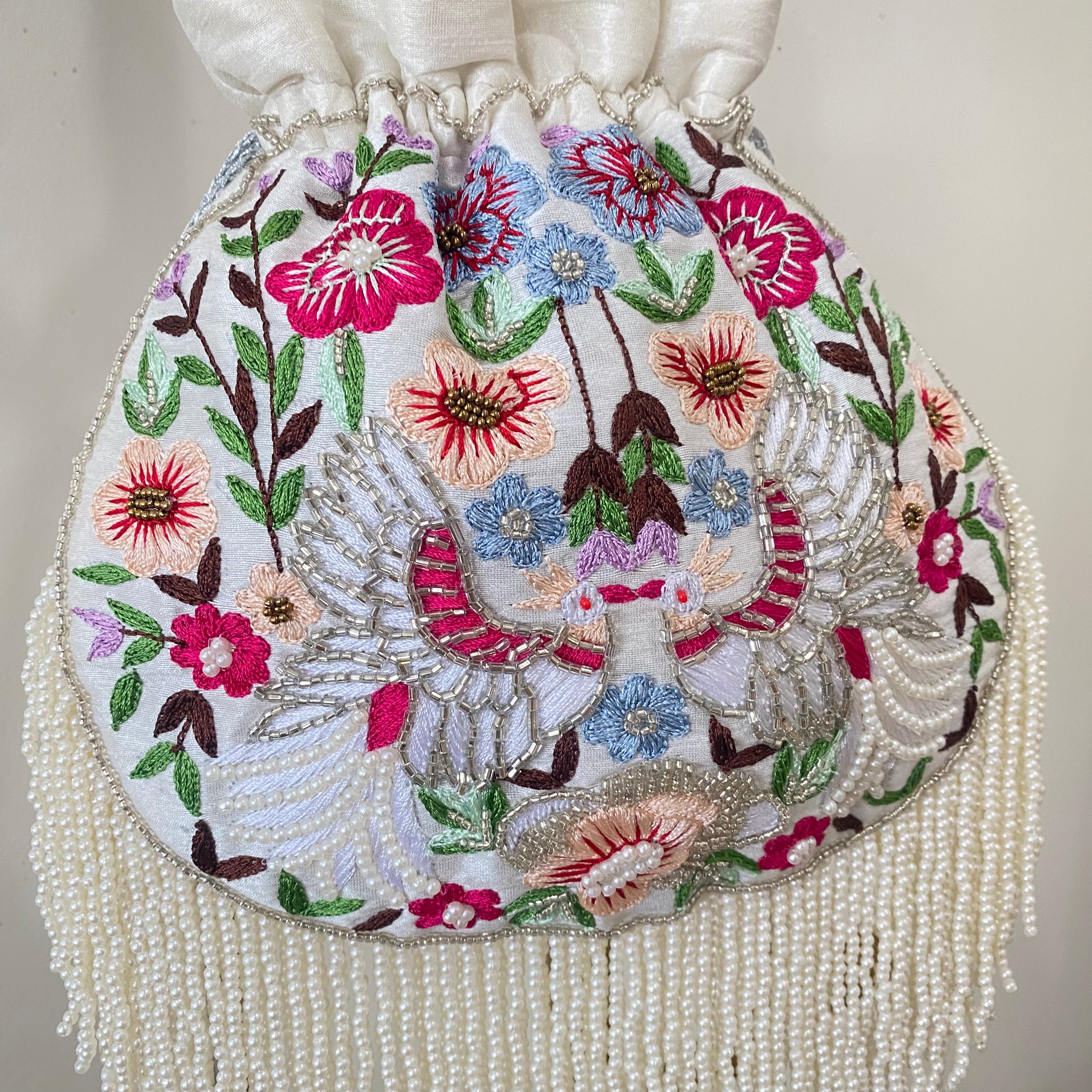 Ayzal Floral Potli Bag