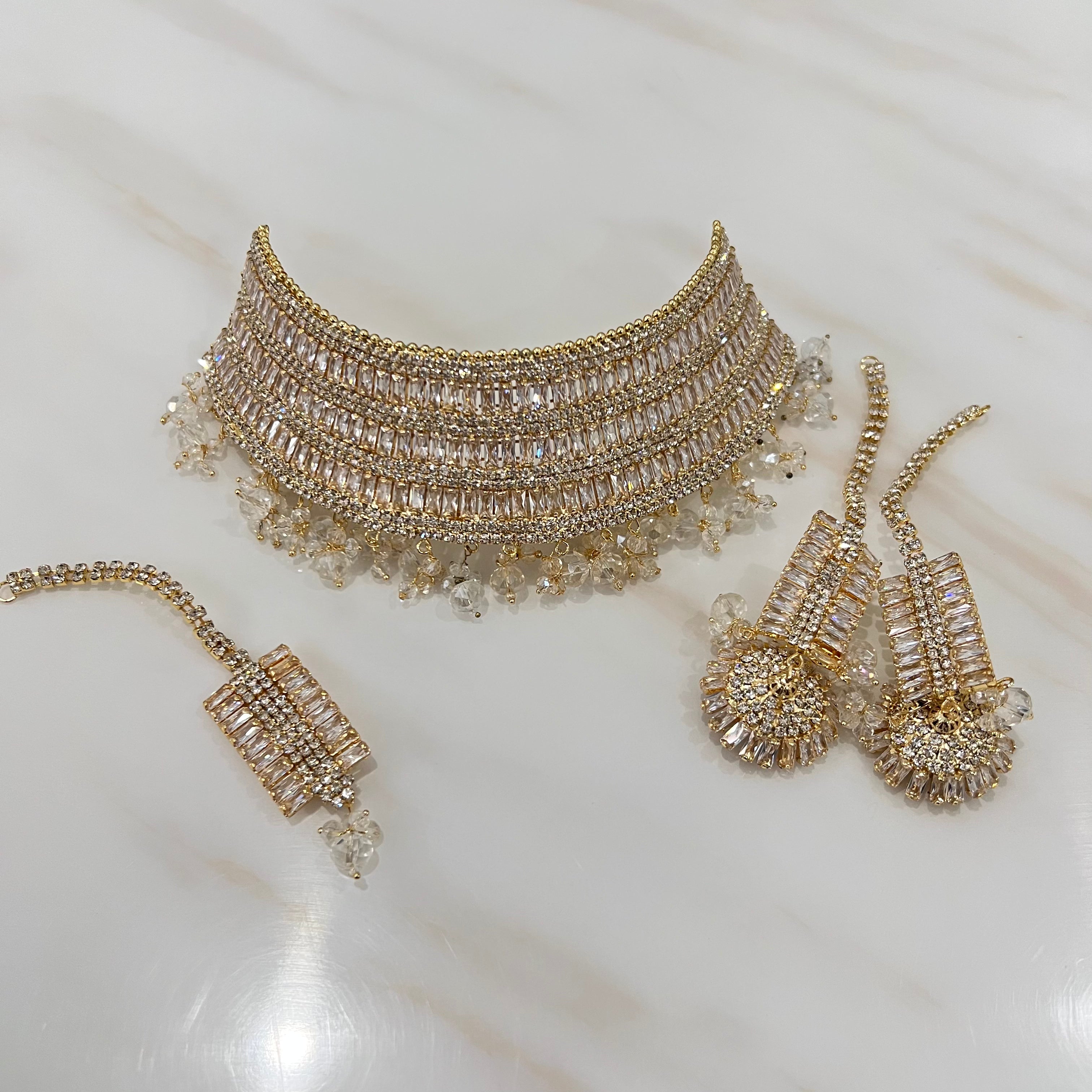 Immy Choker Set Gold