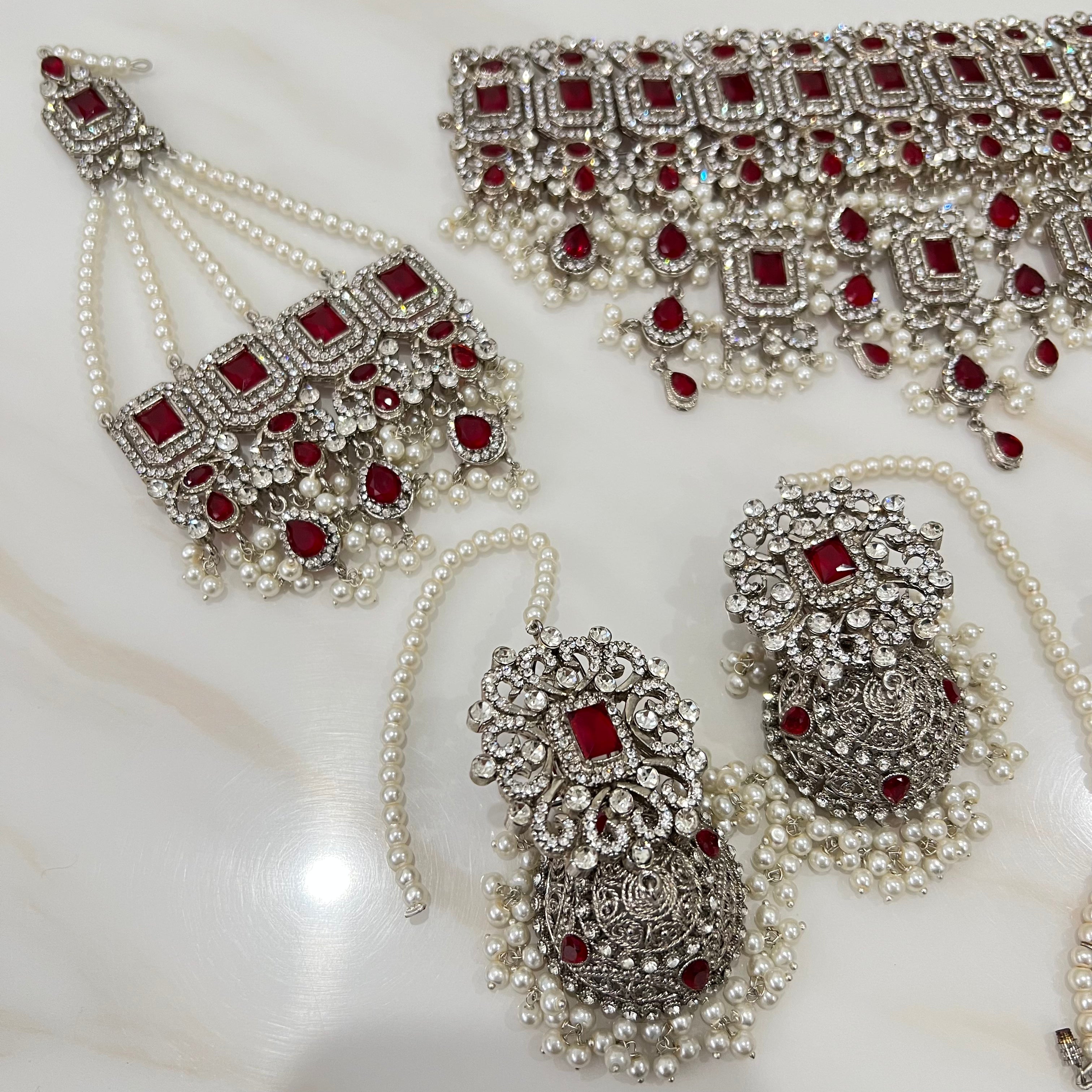 Huda Bridal Set Red