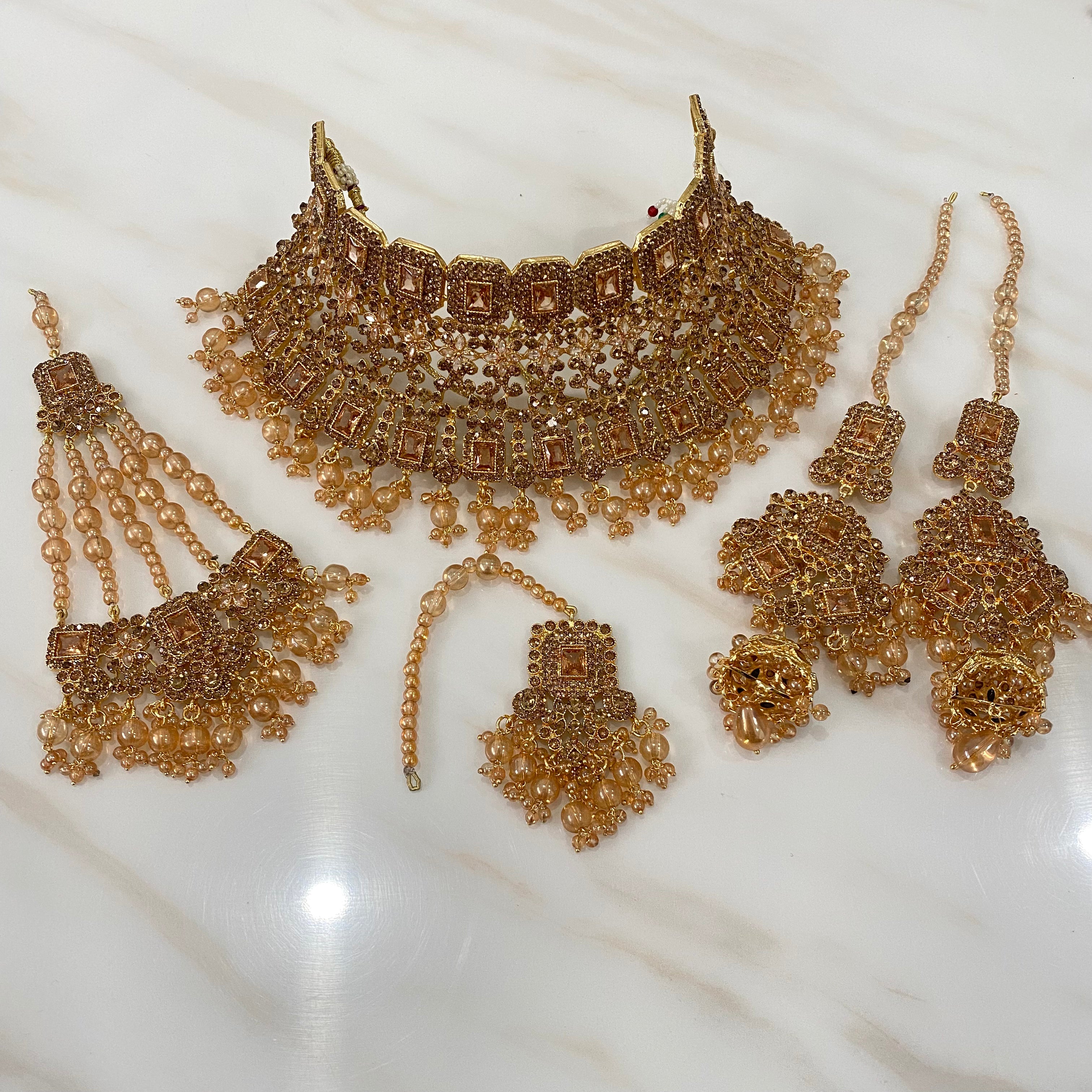 Fatima Bridal Set Gold